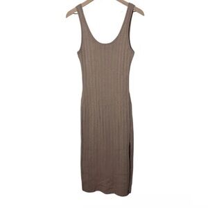 Abercrombie & Fitch ribbed knit midi dress Sz Med-0148